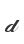 d