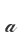 a
