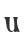 u