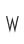 w