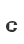 c