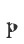 p