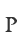 P