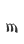 m
