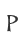 P