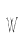 W