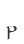 p