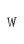 w