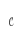 c