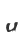 u