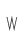 W