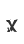 x