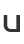 U