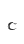 c