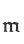 m