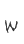 w