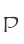 P