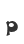 p