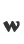 w