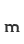 m