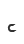 c