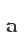 a