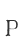 P
