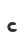 c