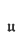 u