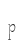 p