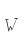 W