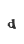 d