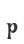 p