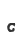 c