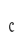 c