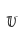 u
