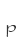 p