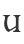 u