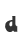 d