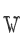 W