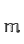 m
