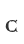 C