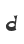 d