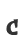 c