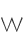 W