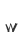 w