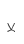 x