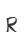 R