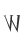 W