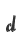 d